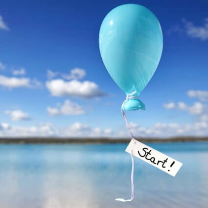 Balloon by water